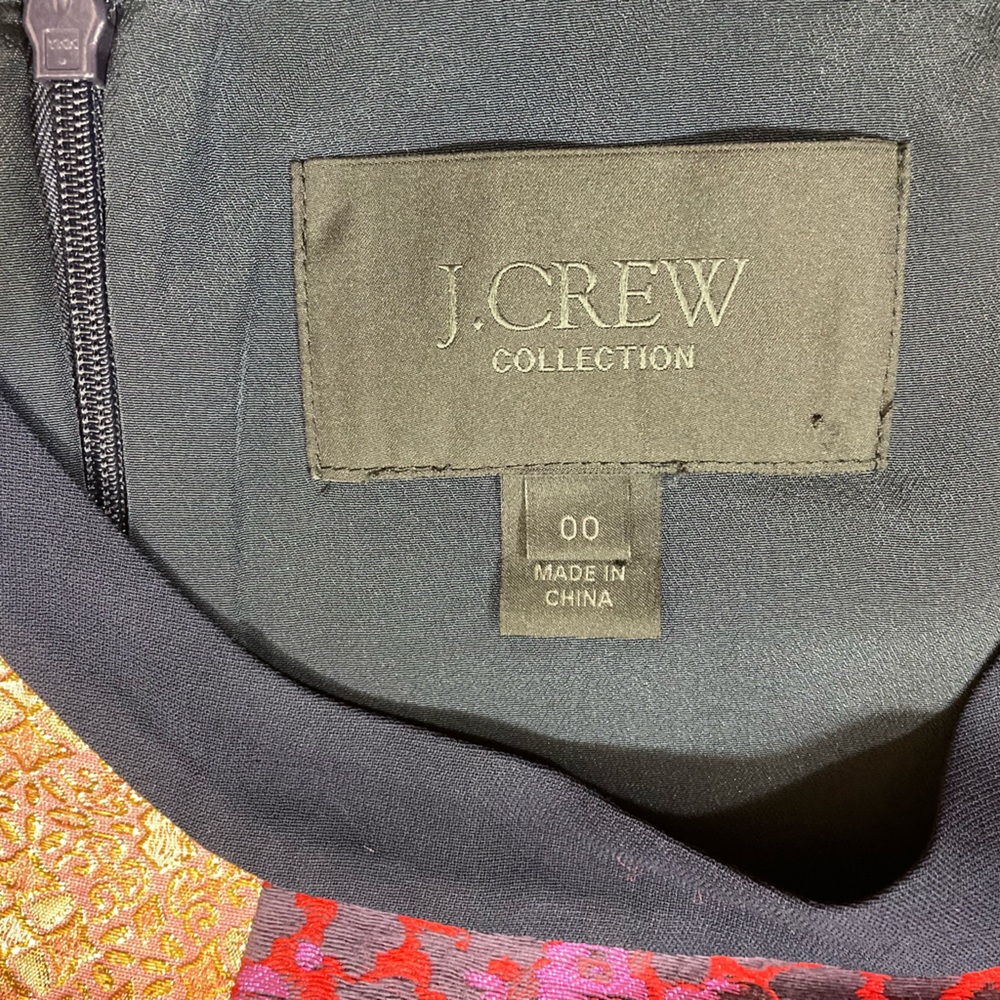 J Crew Collection Brocade Patchwork Top - image 8